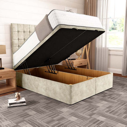 Kingston Ottoman Divan Bed - Almond Coniston