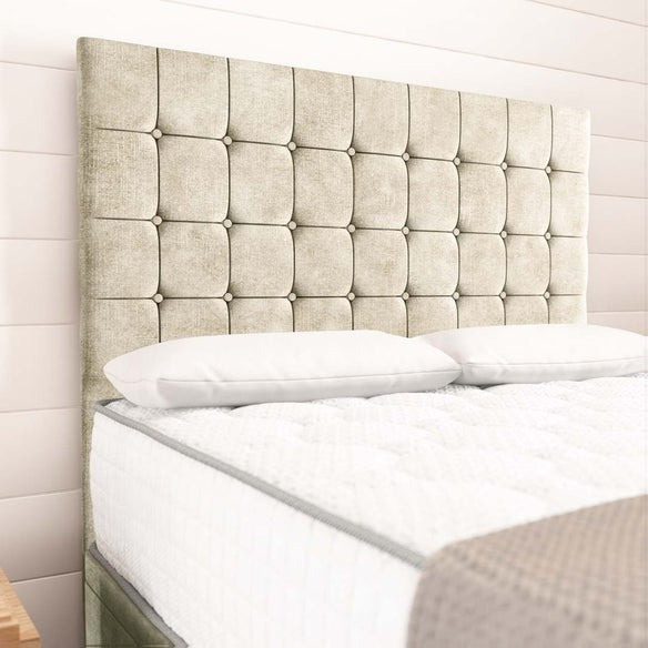Kingston Ottoman Divan Bed - Almond Coniston