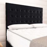 Kingston Ottoman Divan Bed - Black Plush Velvet