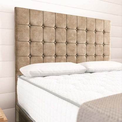 Kingston Ottoman Divan Bed - Mink Coniston