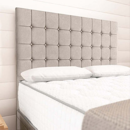 Kingston Ottoman Divan Bed - Seal Grey Naples