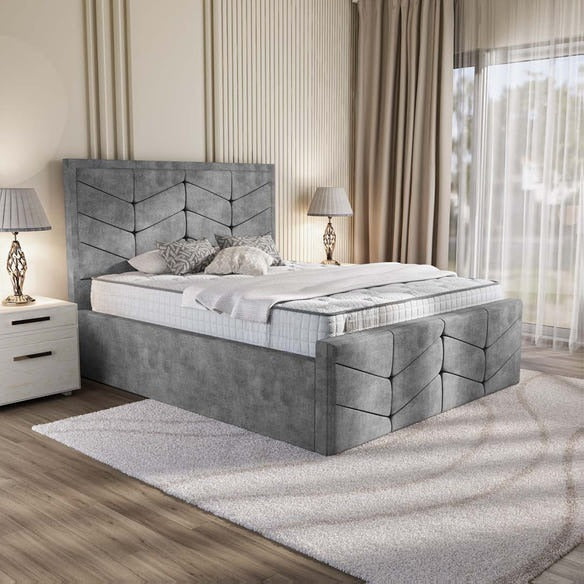Lancaster Upholstered Bed - Armour Coniston