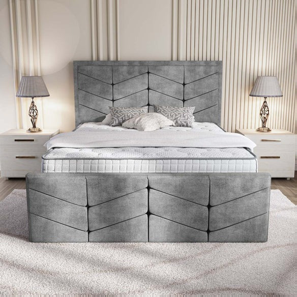 Lancaster Upholstered Bed - Armour Coniston