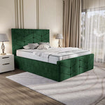 Lancaster Upholstered Bed - Emerald Coniston