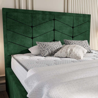 Lancaster Upholstered Bed - Emerald Coniston