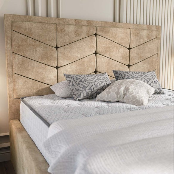 Lancaster Upholstered Bed - Mink Coniston