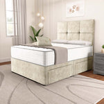 Lima Divan Bed - Almond Coniston