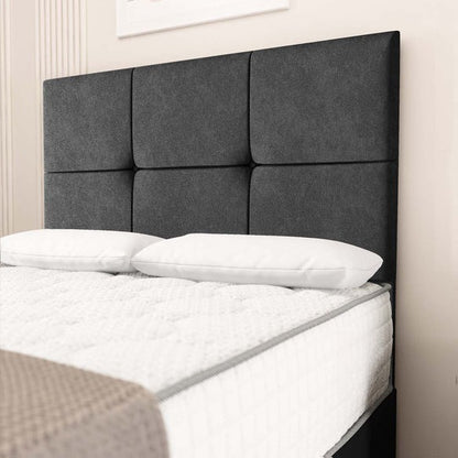 Lima Divan Bed - Black Naples