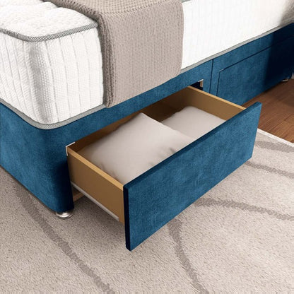 Lima Divan Bed - Blue Coniston