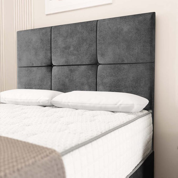 Lima Divan Bed - Charcoal Coniston