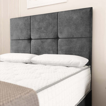 Lima Divan Bed - Charcoal Coniston