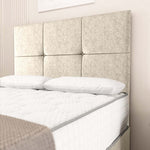 Lima Divan Bed - Cream Chenille