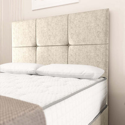 Lima Divan Bed - Cream Chenille