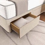 Lima Divan Bed - Cream Naples