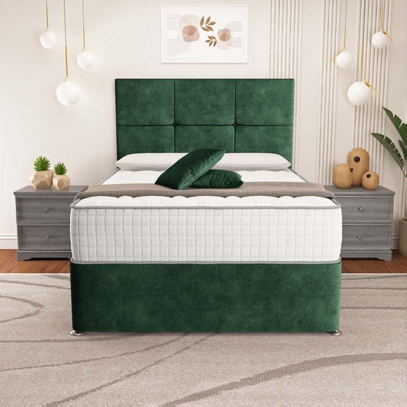 Lima Divan Bed - Emerald Coniston