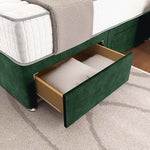 Lima Divan Bed - Emerald Coniston