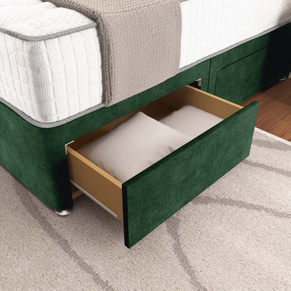 Lima Divan Bed - Emerald Coniston