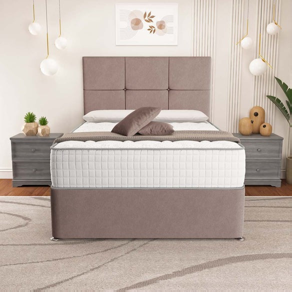 Lima Divan Bed - Mauve Naples