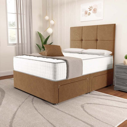 Lima Divan Bed - Mink Naples
