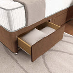 Lima Divan Bed - Mink Naples
