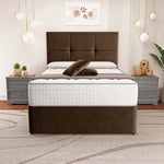 Lima Divan Bed - Mocca Plush Velvet