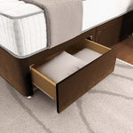 Lima Divan Bed - Mocca Plush Velvet