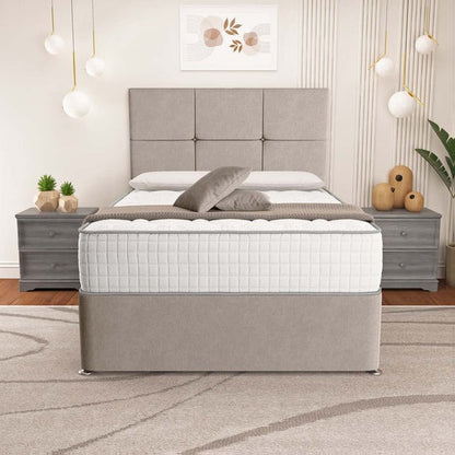 Lima Divan Bed - Seal Grey Naples