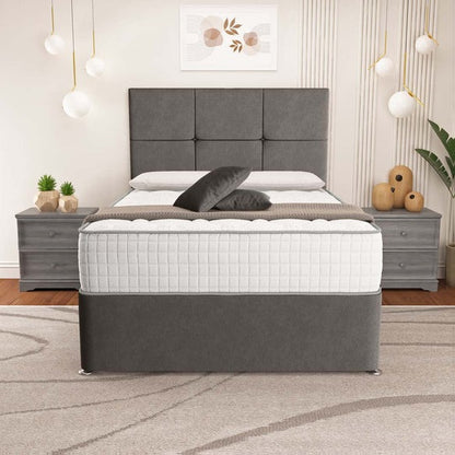 Lima Divan Bed - Slate Grey Naples
