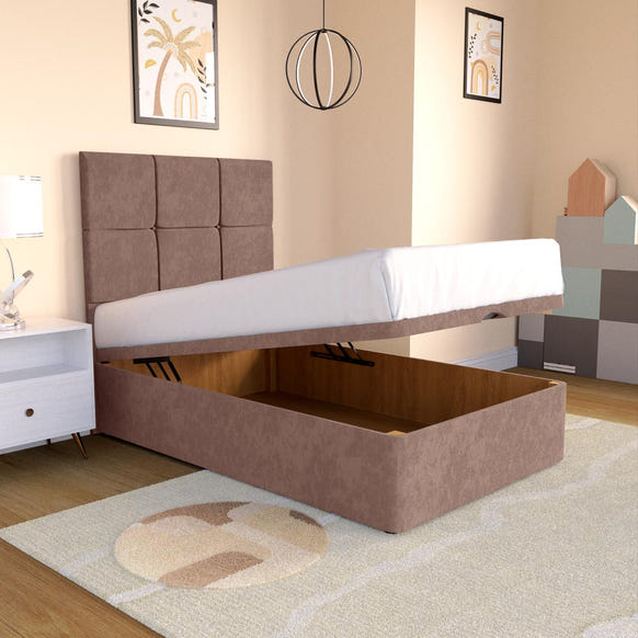 Lima Kids Ottoman Divan Bed - Mauve Naples