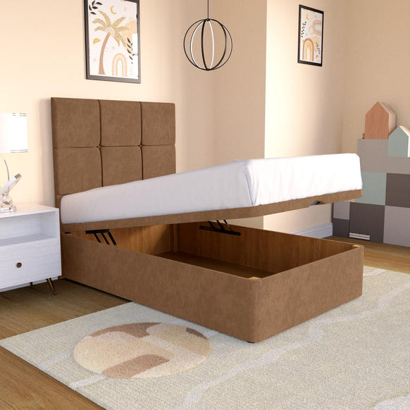 Lima Kids Ottoman Divan Bed - Mink Naples