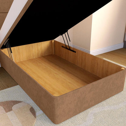 Lima Kids Ottoman Divan Bed - Mink Naples