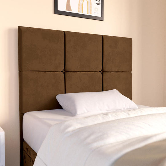 Lima Kids Ottoman Divan Bed - Mocca Plush Velvet