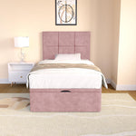 Lima Kids Ottoman Divan Bed - Pink Coniston