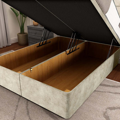 Lima Ottoman Divan Bed - Almond Coniston