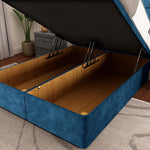 Lima Ottoman Divan Bed - Blue Coniston