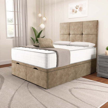 Lima Ottoman Divan Bed - Mink Coniston