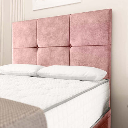 Lima Ottoman Divan Bed - Pink Coniston