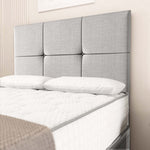 Lima Ottoman Divan Bed - Silver Linoso