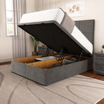 Lima Ottoman Divan Bed - Slate Grey Naples