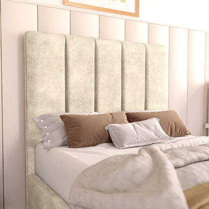 Lisbon Kids Upholstered Bed - Almond Coniston