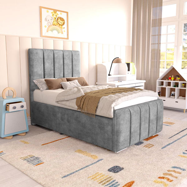 Lisbon Kids Upholstered Bed - Armour Coniston
