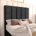 Lisbon Kids Upholstered Bed - Black Naples
