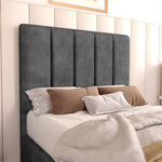 Lisbon Kids Upholstered Bed - Charcoal Coniston