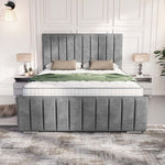 Lisbon Upholstered Bed - Armour Coniston