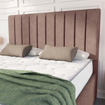 Lisbon Upholstered Bed - Mauve Naples