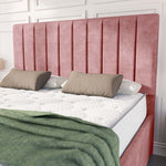 Lisbon Upholstered Bed - Pink Coniston