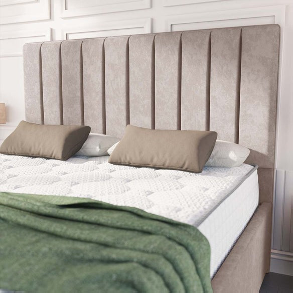 Lisbon Upholstered Bed - Seal Grey Naples