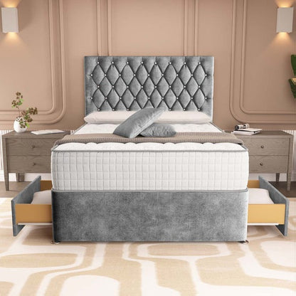 London Chesterfield Divan Bed - Armour Coniston