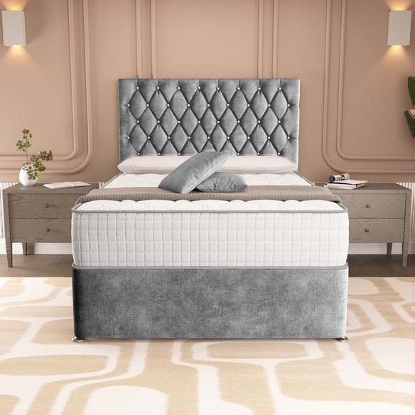 London Chesterfield Divan Bed - Armour Coniston