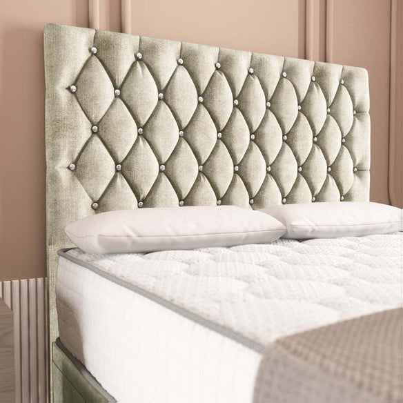 London Ottoman Divan Bed - Almond Coniston